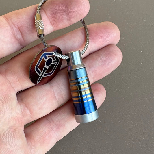 Ti "Offshore Account" Ferruled Keychain