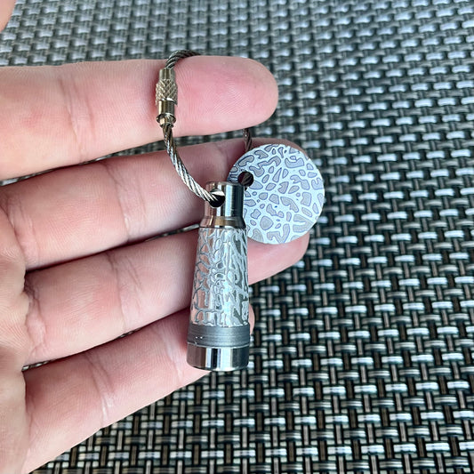 Grey LE Phunt Ferruled Keychain / Single Prong Pitch Tool