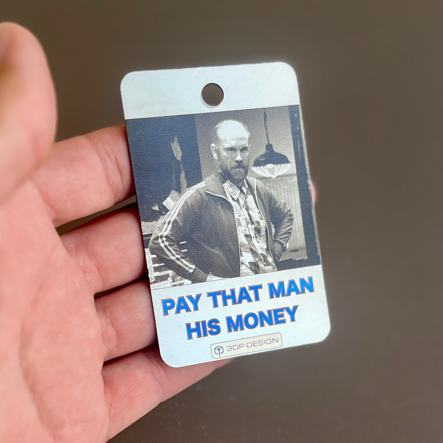 Ben Franklin "Pay Me" Personalized Bag Tags