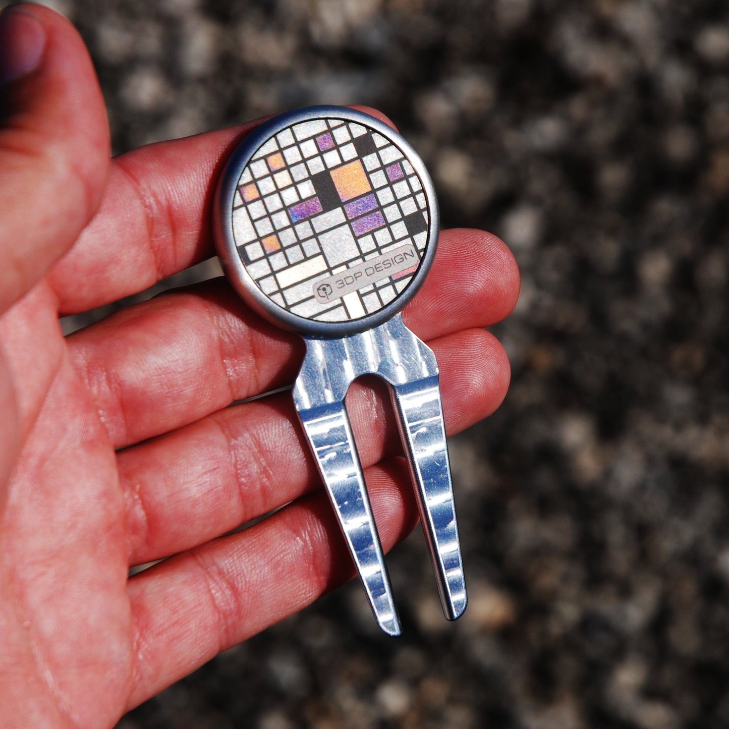 Mondrian Fidget Tool / Marker Combo