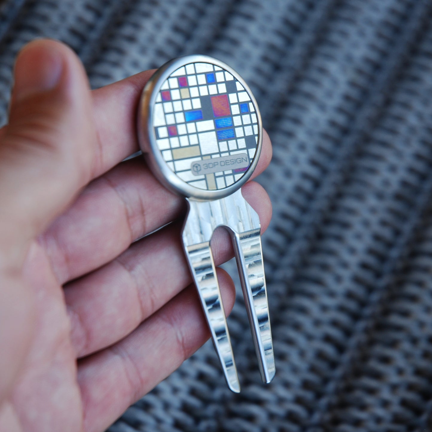 Mondrian Fidget Tool / Marker Combo