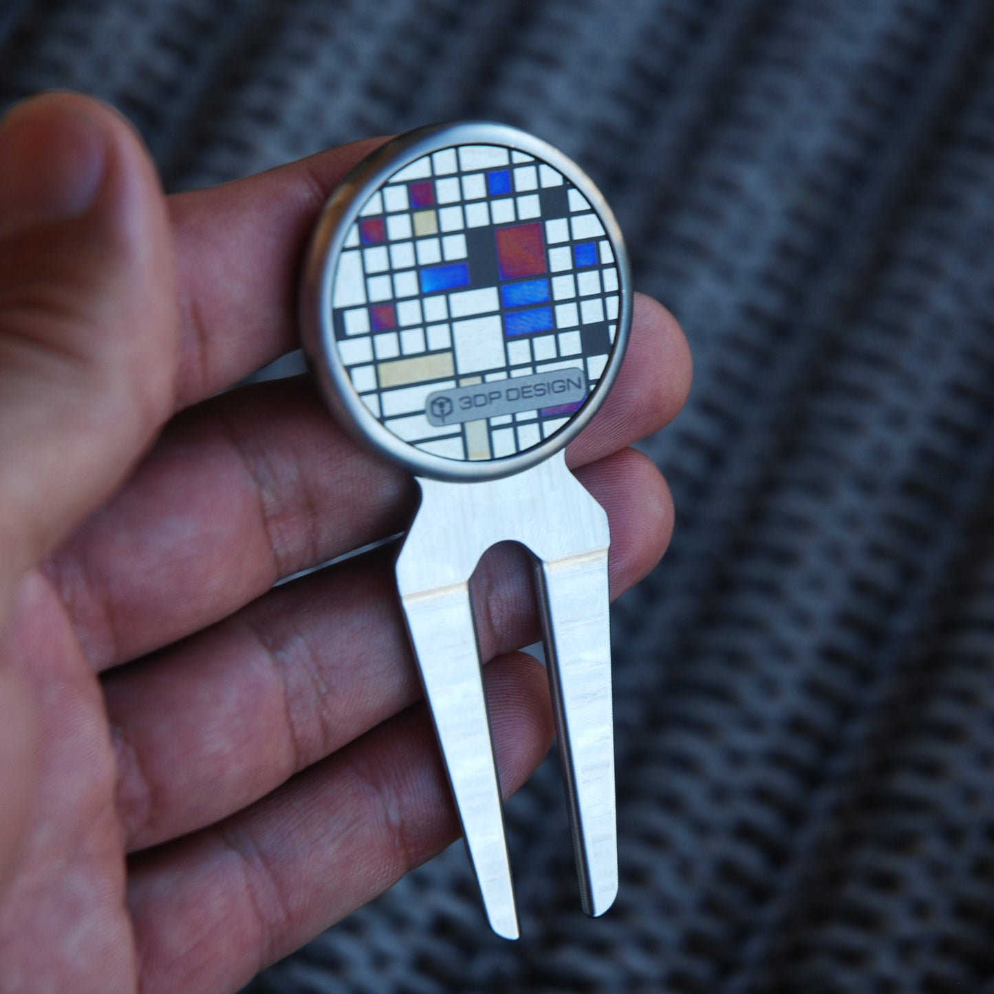Mondrian Fidget Tool / Marker Combo