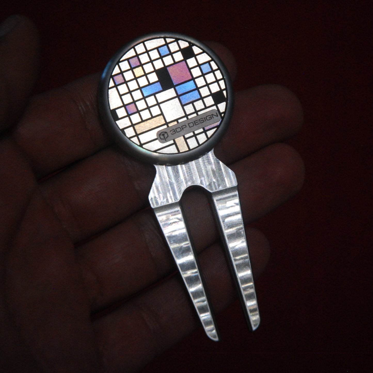 Mondrian Fidget Tool / Marker Combo