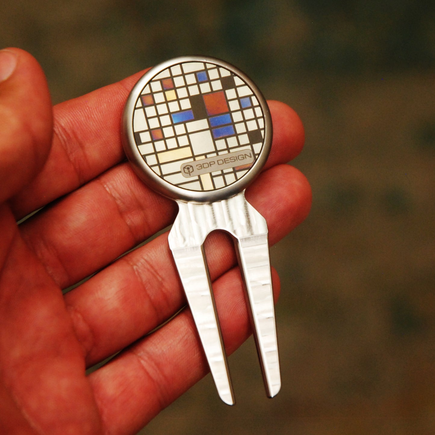 Mondrian Fidget Tool / Marker Combo