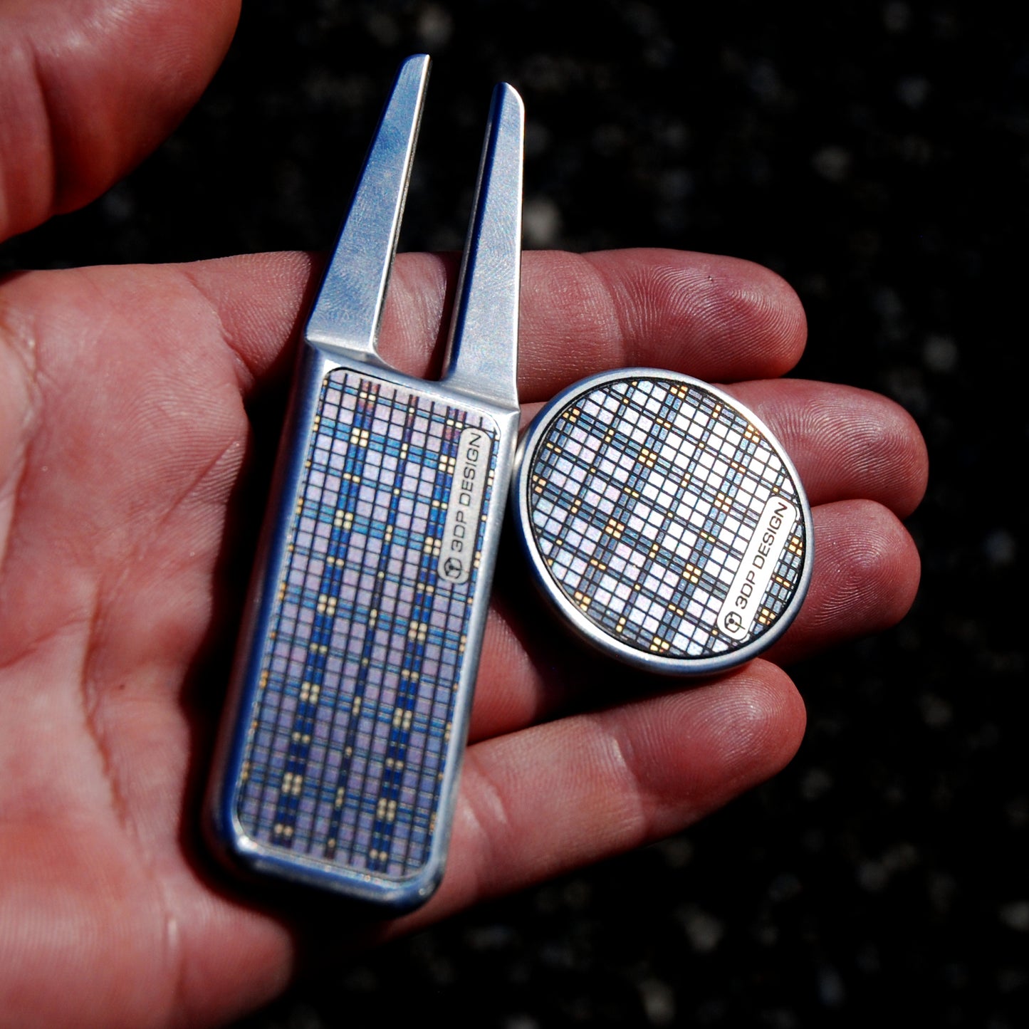 Purple Tartan Tools - Matched Set