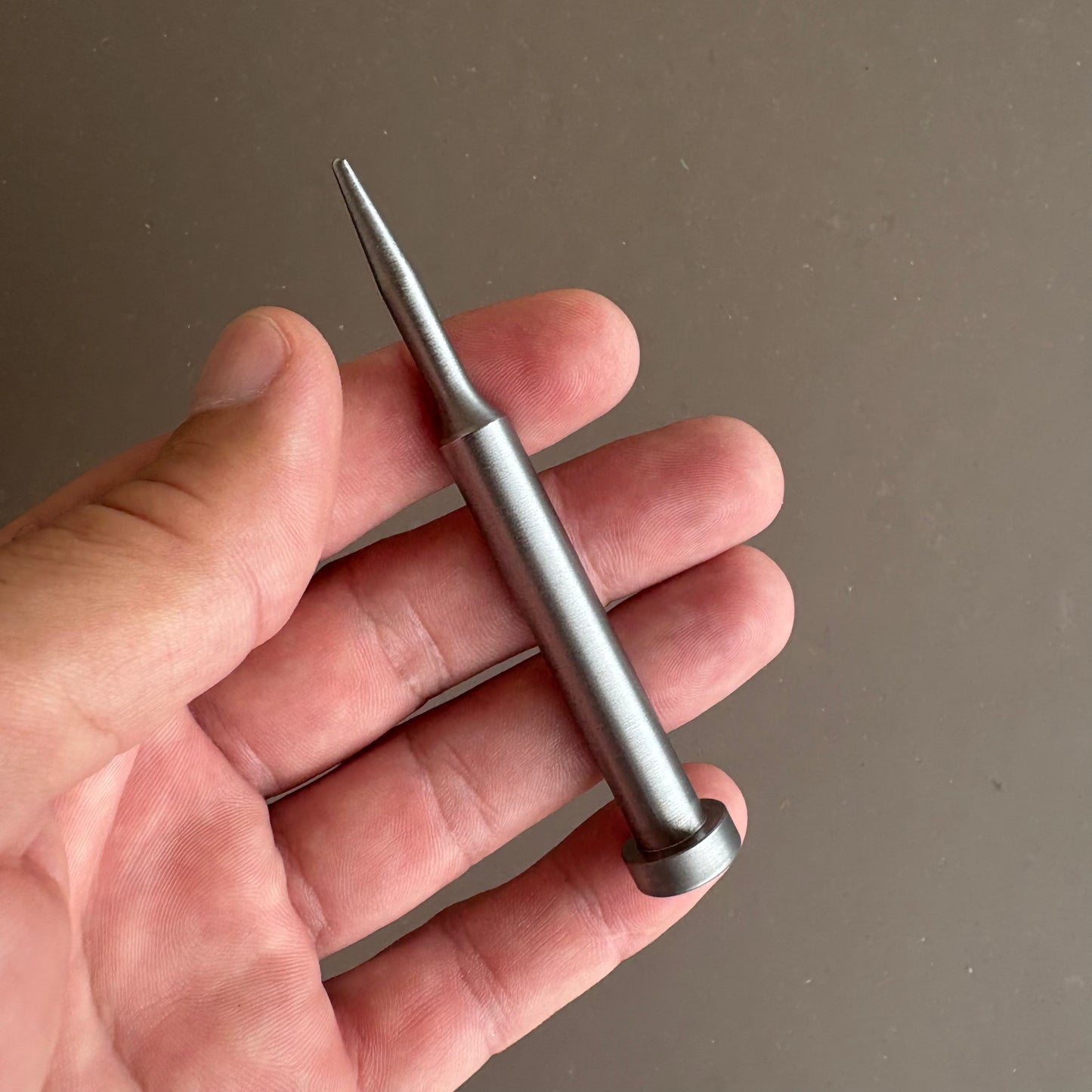 2" Double Deluxe Naked (Add Your Own Ferrule) Single Prong Pitch Tool