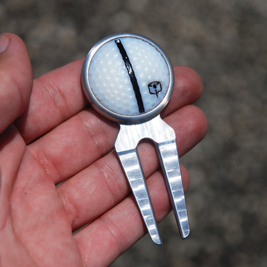 Golf Ball Fidget Marker / Pitch Tool