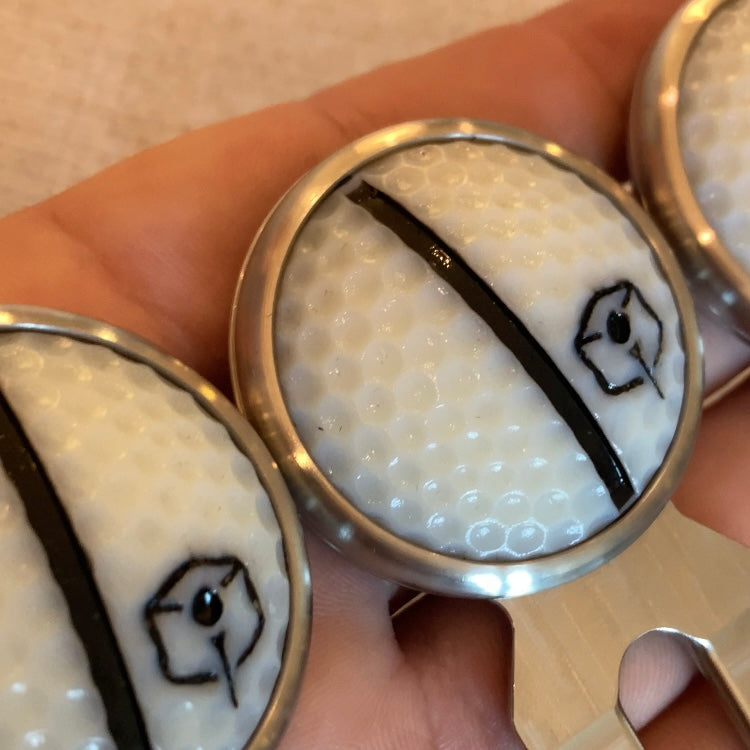 Golf Ball Fidget Marker / Pitch Tool