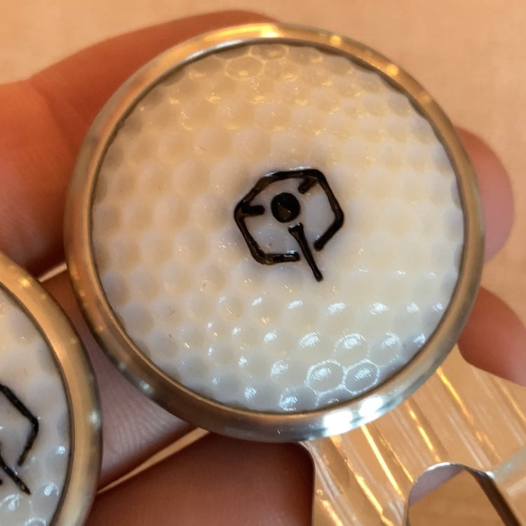 Golf Ball Fidget Marker / Pitch Tool